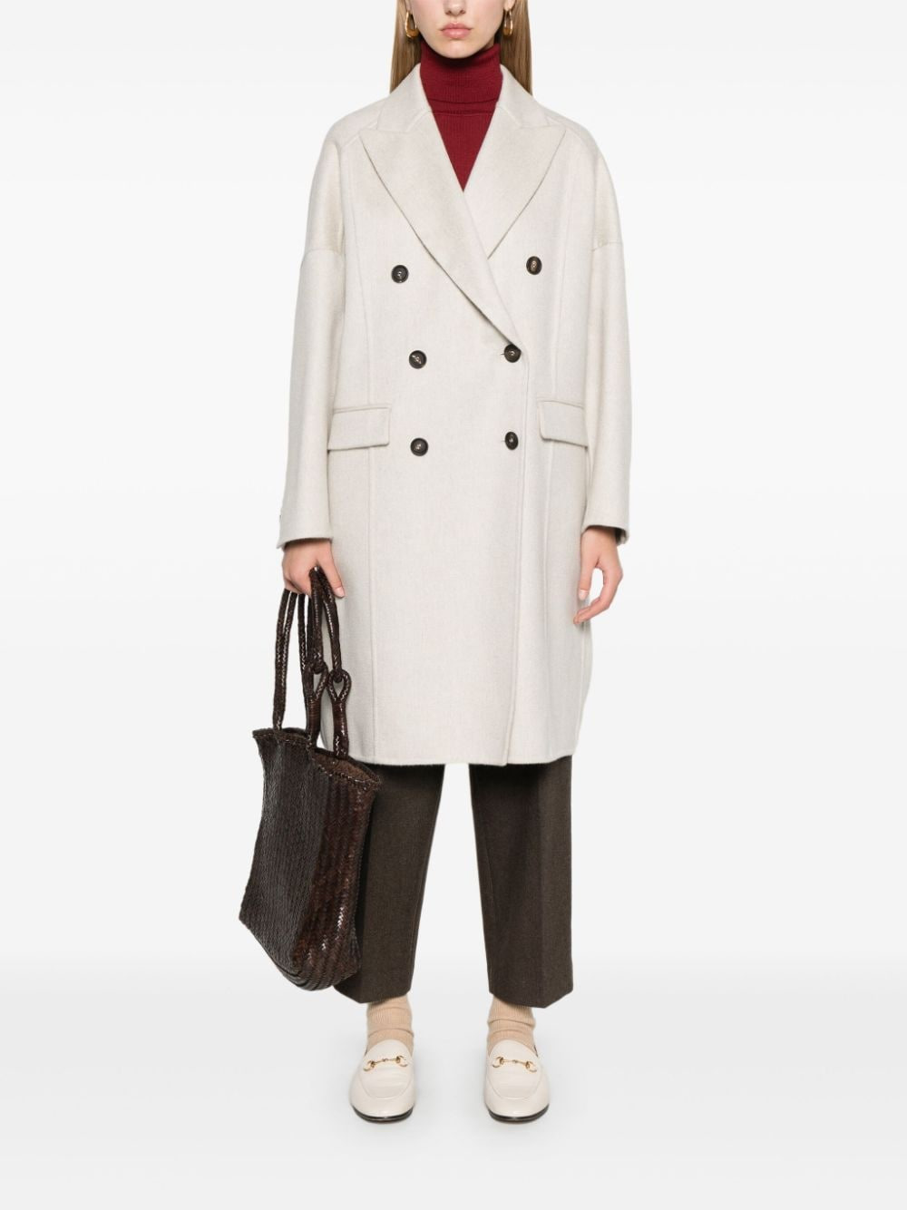 Brunello Cucinelli Women Cashmere Coat - 3