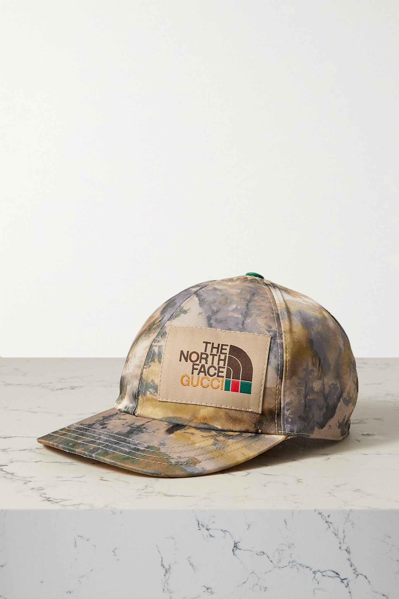 + The North Face appliquéd printed shell baseball cap - 1