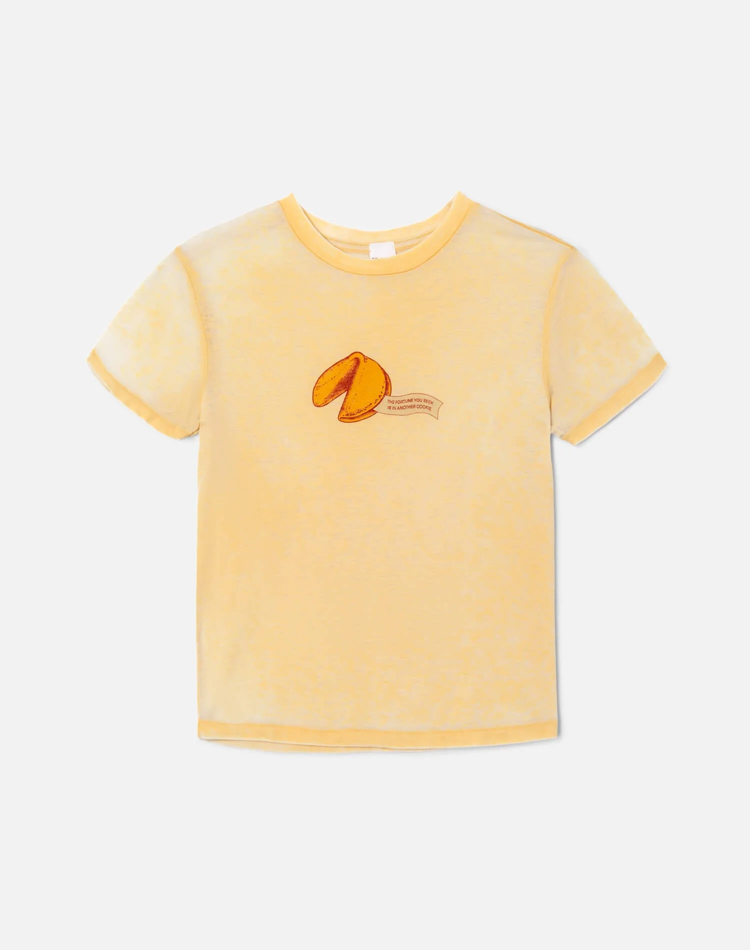 Classic Tee Burnout Fortune - Faded Dandelion - 1