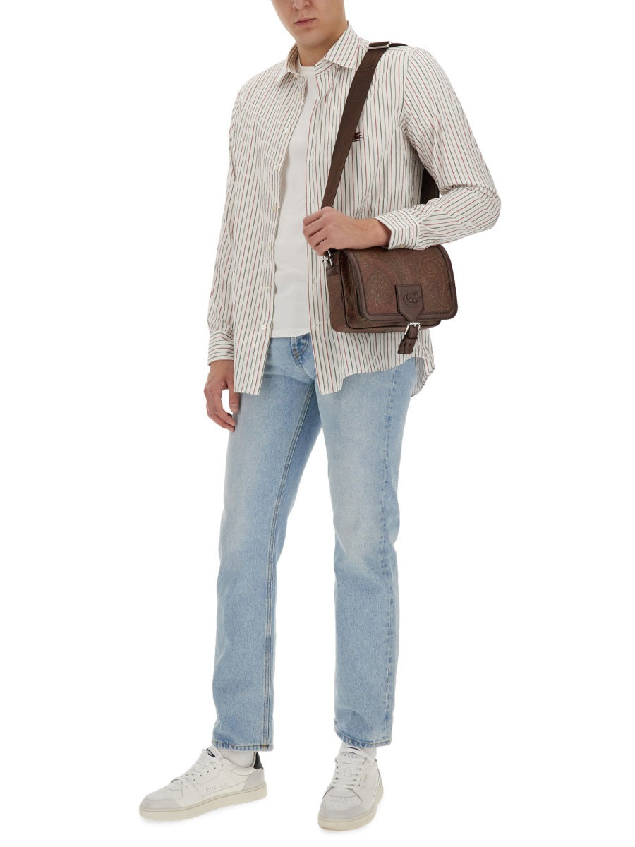 Etro Men Pegasus Logo Shirt - 5