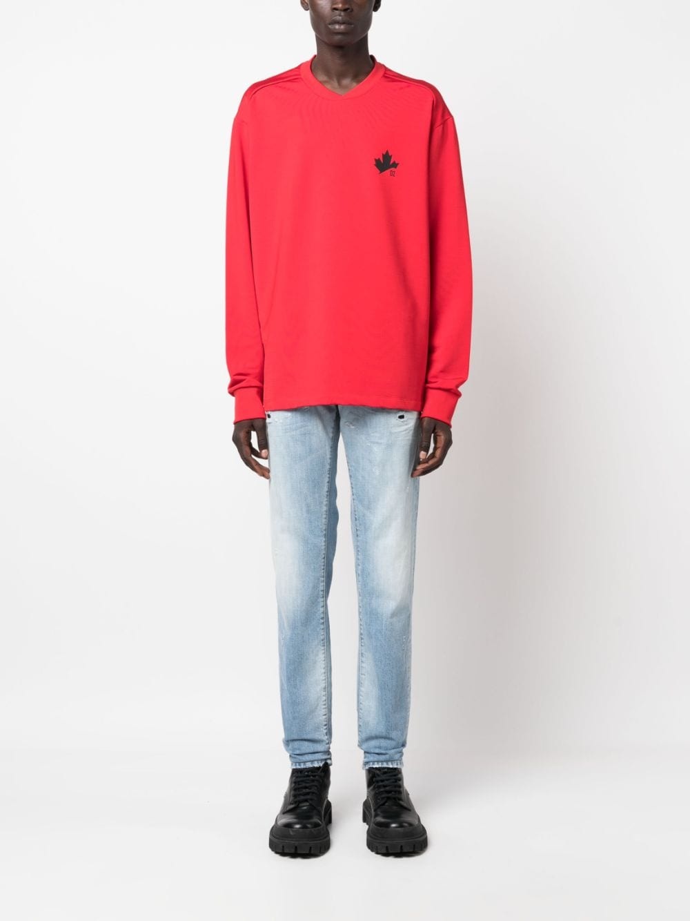 low-rise slim-fit jeans - 2