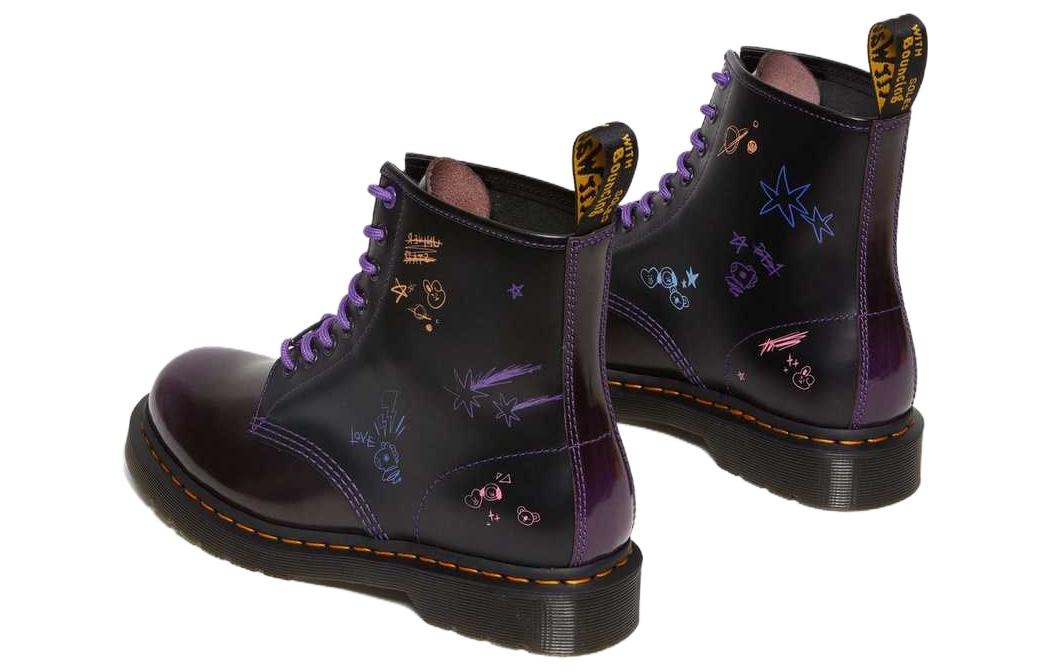 Dr. Martens x BT21 1460 Leather Boots 'Purple' 30069511 - 2