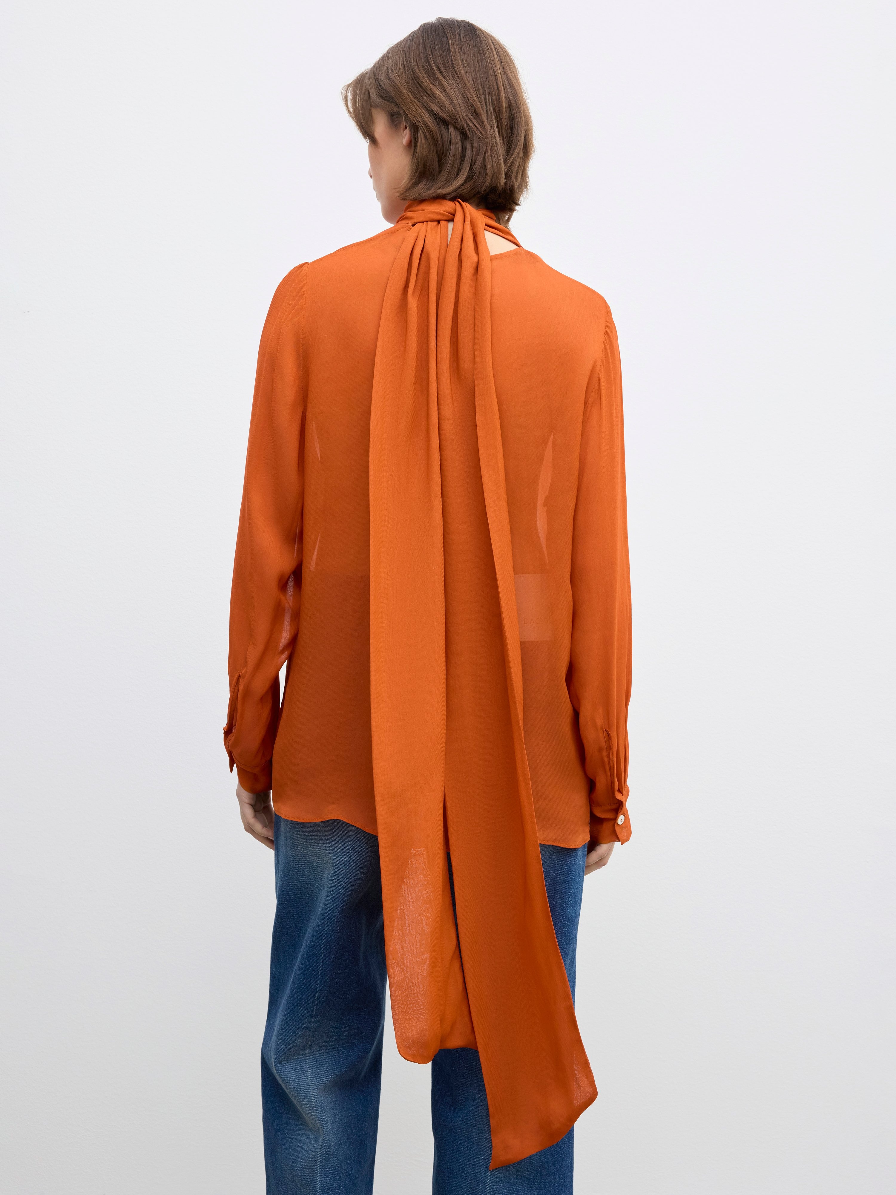 Scarf blouse - 3