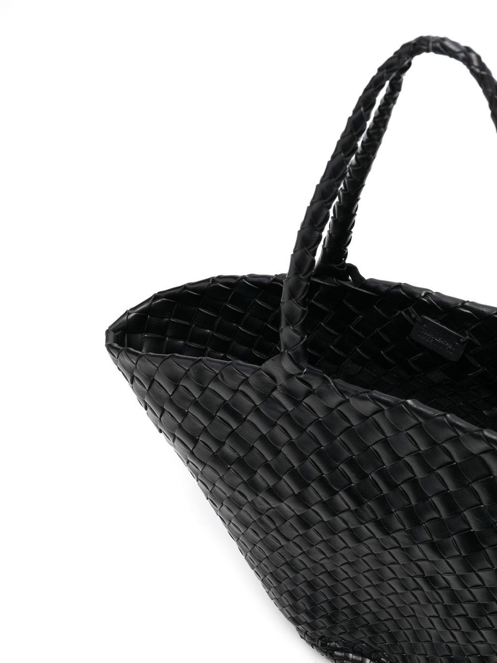 interwoven-design tote bag - 5