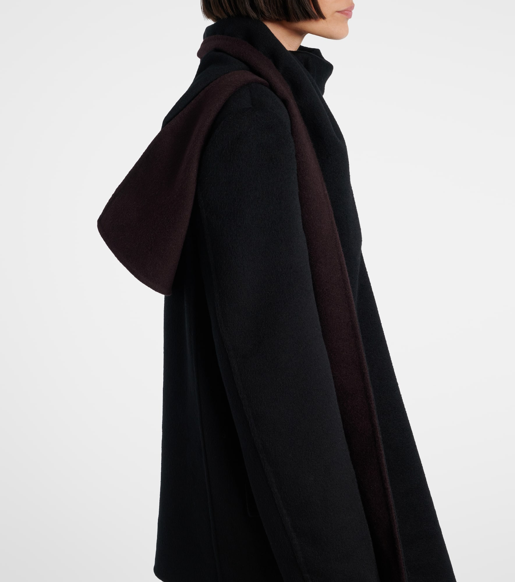 Calitra scarf-detail cashmere jacket - 5