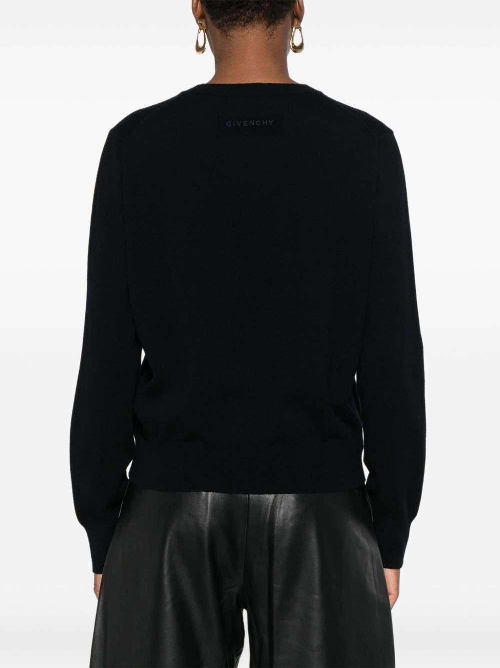 crew-neck cashmere sweater - 4