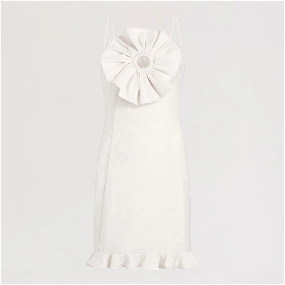 Flower Mini Dress - 1