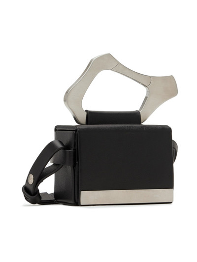 HELIOT EMIL™ Black Leather Strap Box Bag outlook