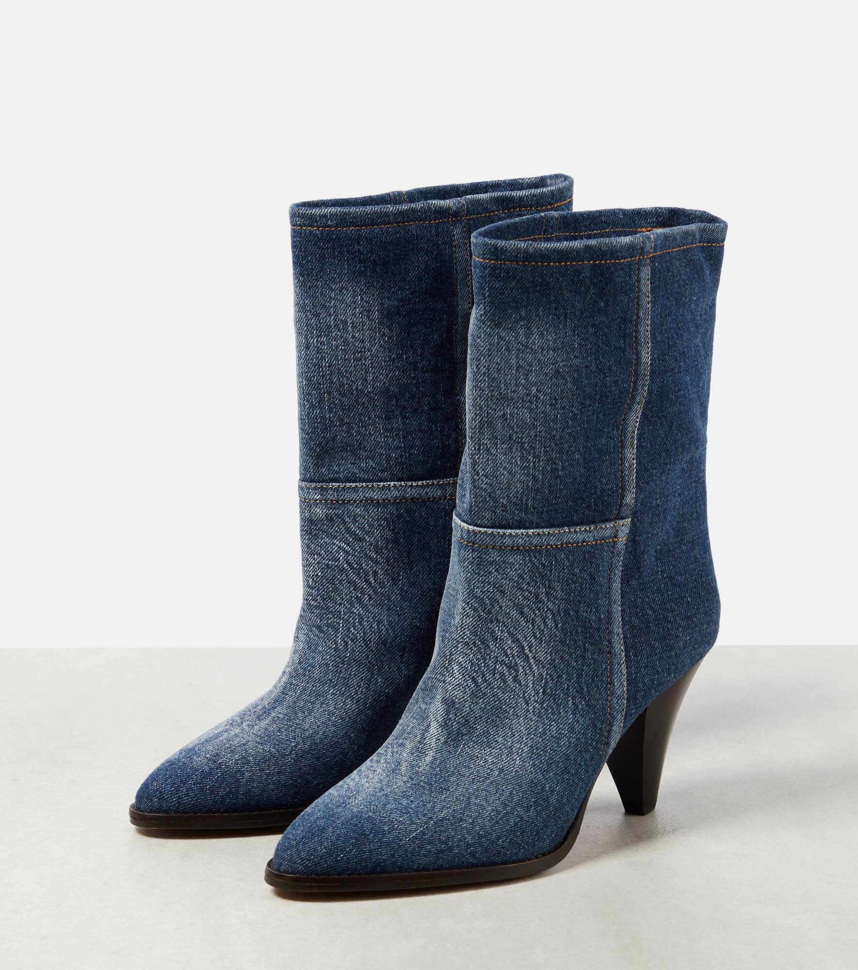 Rouxa denim ankle boots - 5