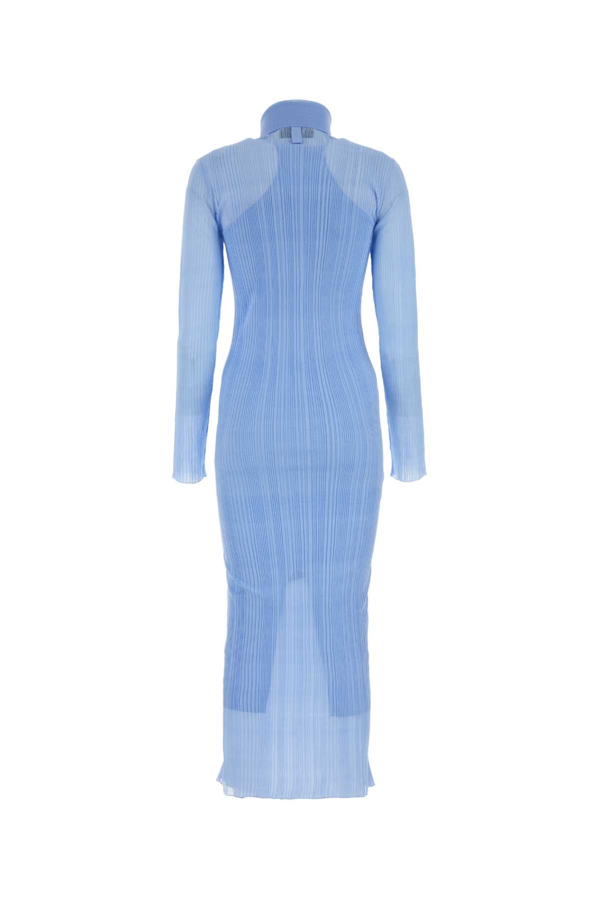 Fendi Women Light-Blue Silk Blend Dress - 2