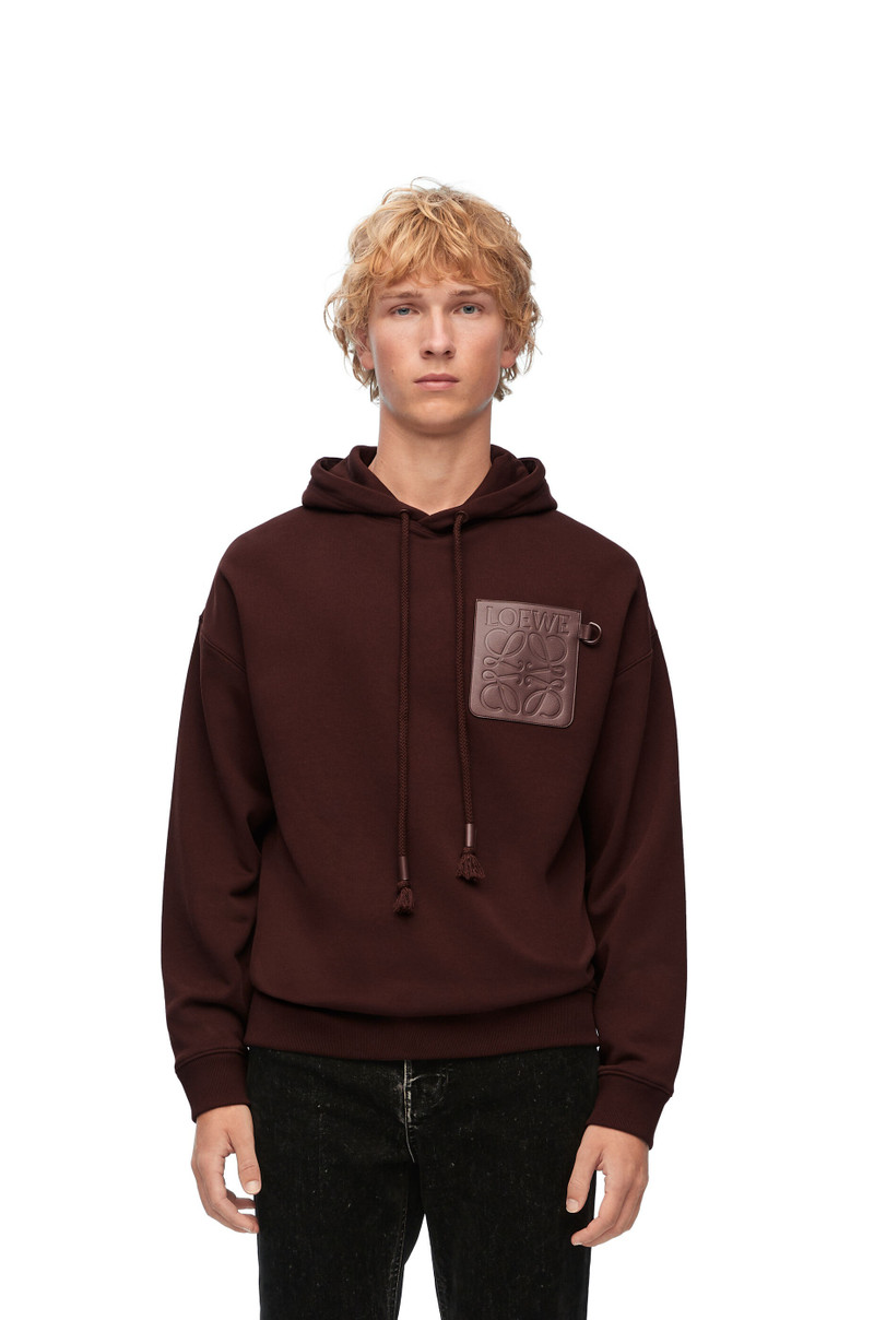 Relaxed fit hoodie in cotton 3