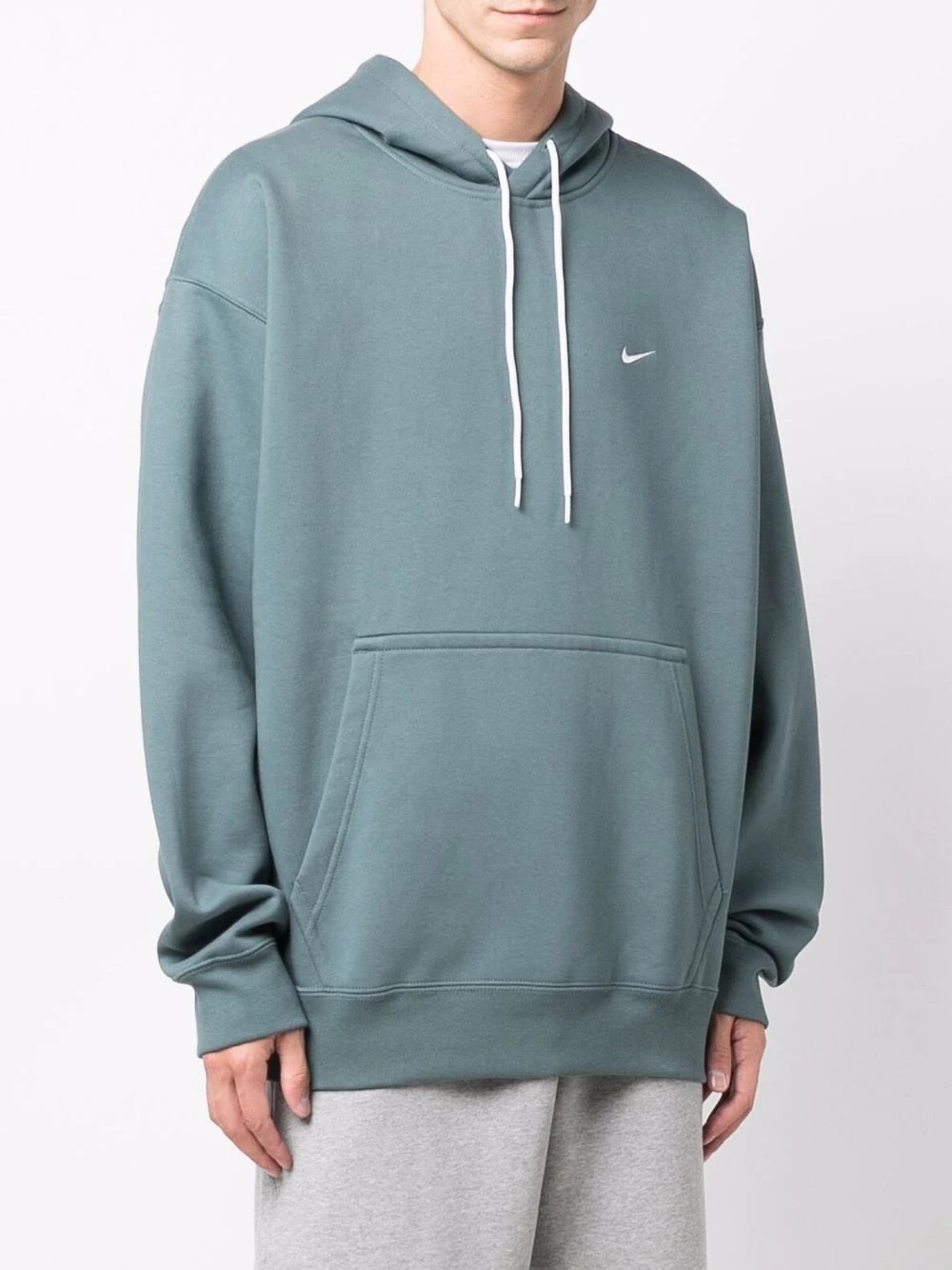 NRG swoosh drawstring hoodie - 3