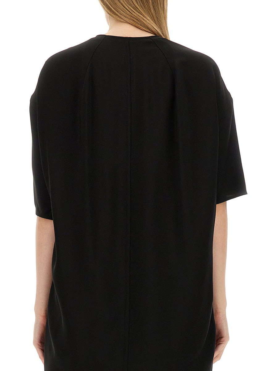 Rick Owens Women V-Neck T-Shirt - 3