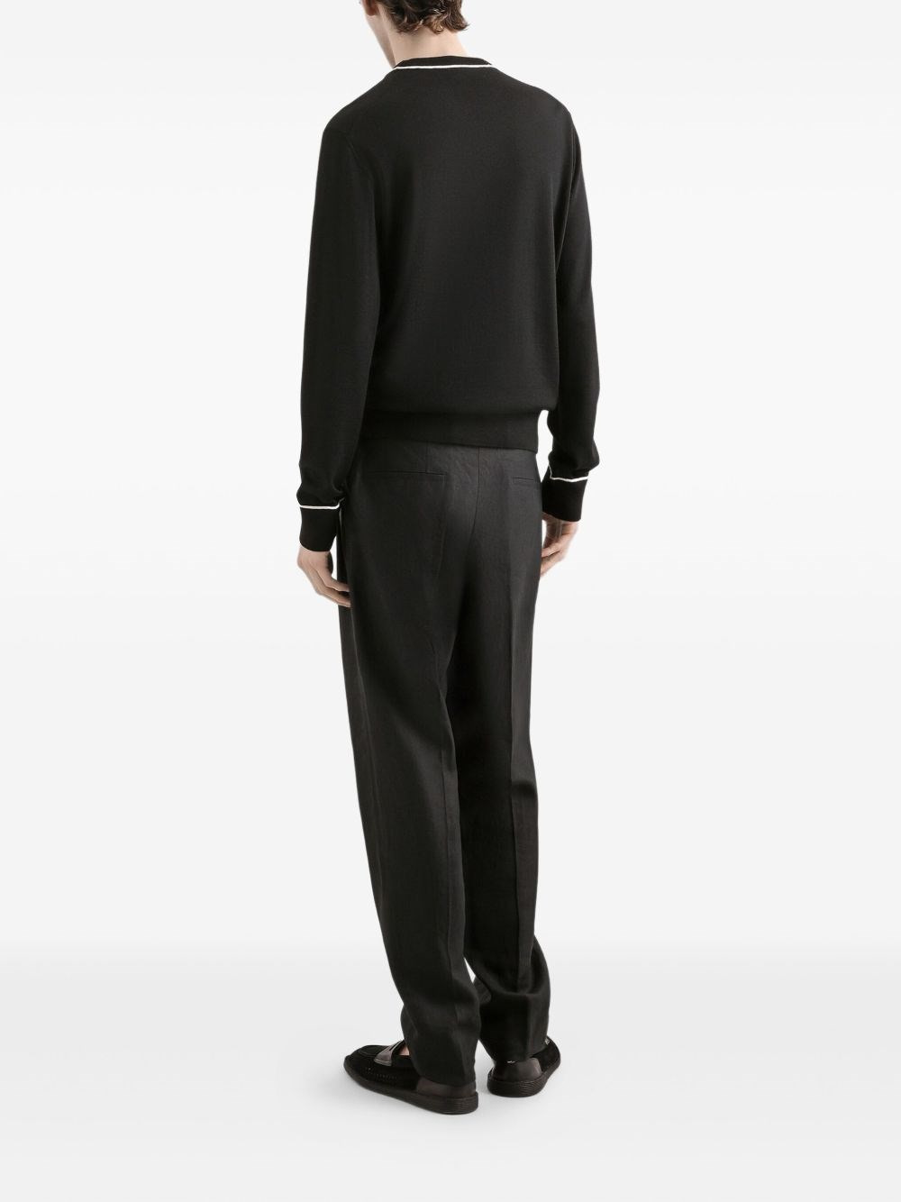 Wool sweater with logo - 5