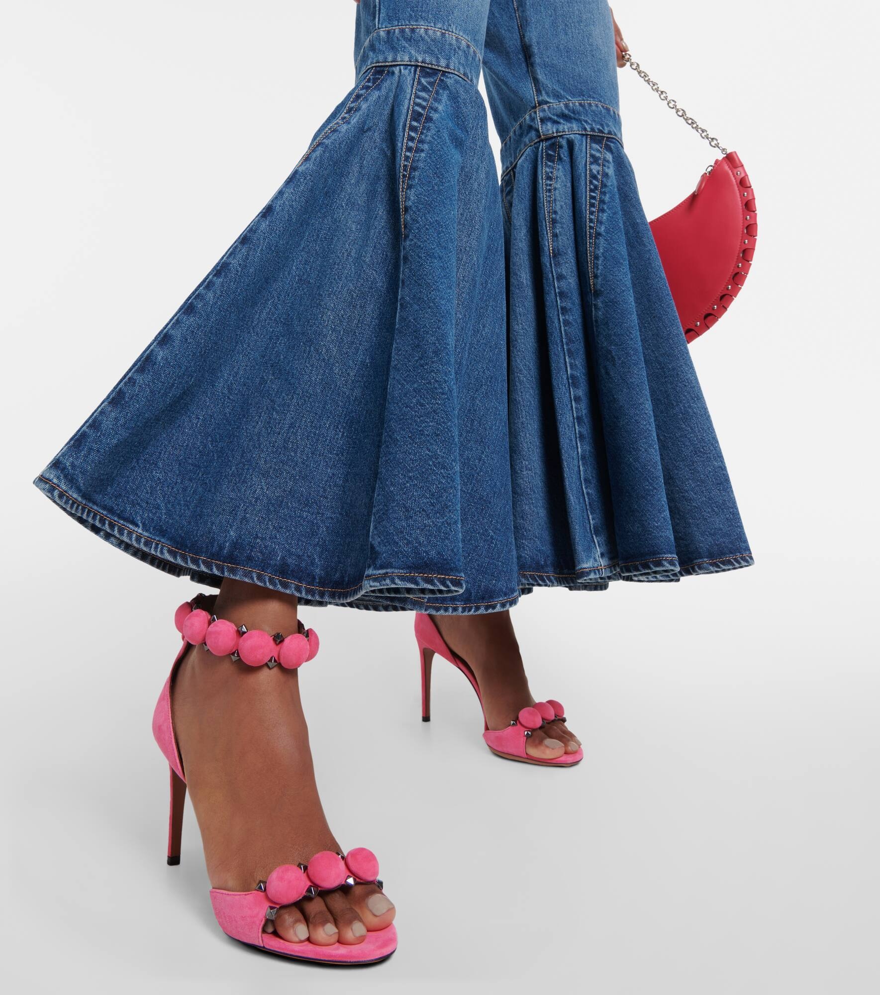 La Bombe 90 suede sandals - 4