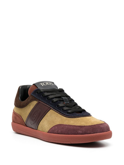 Tod's multi-panel design sneakers outlook