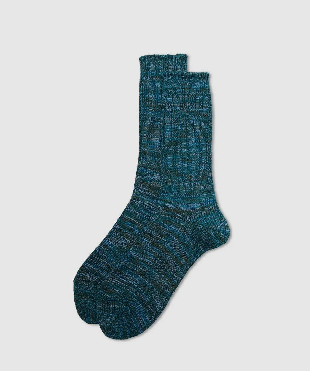 5 colour mix crew sock - 1