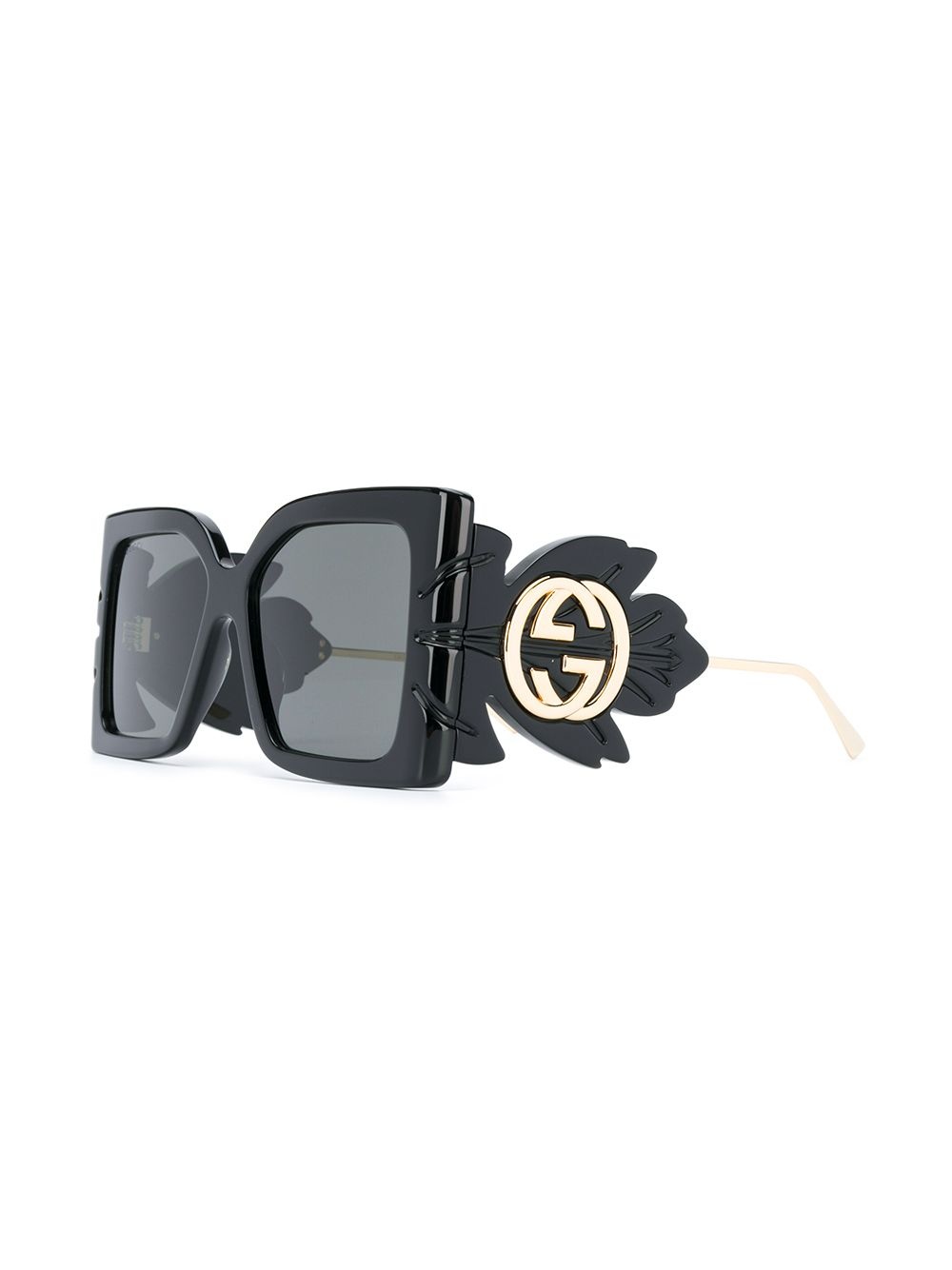 square-frame sunglasses - 2