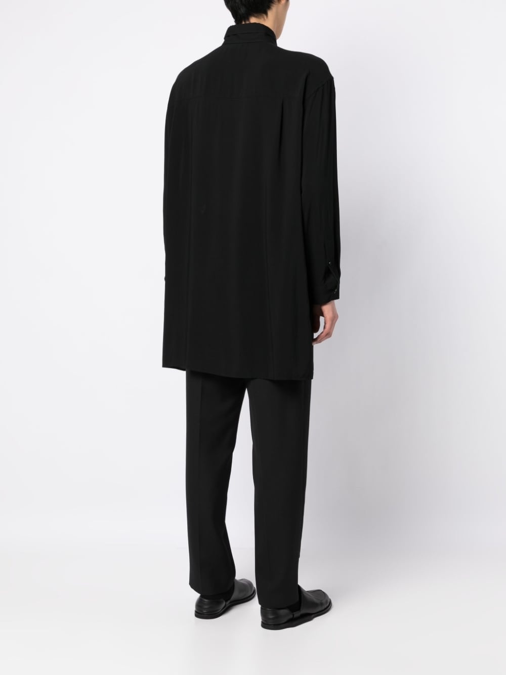 graphic-print long-sleeve shirt - 4