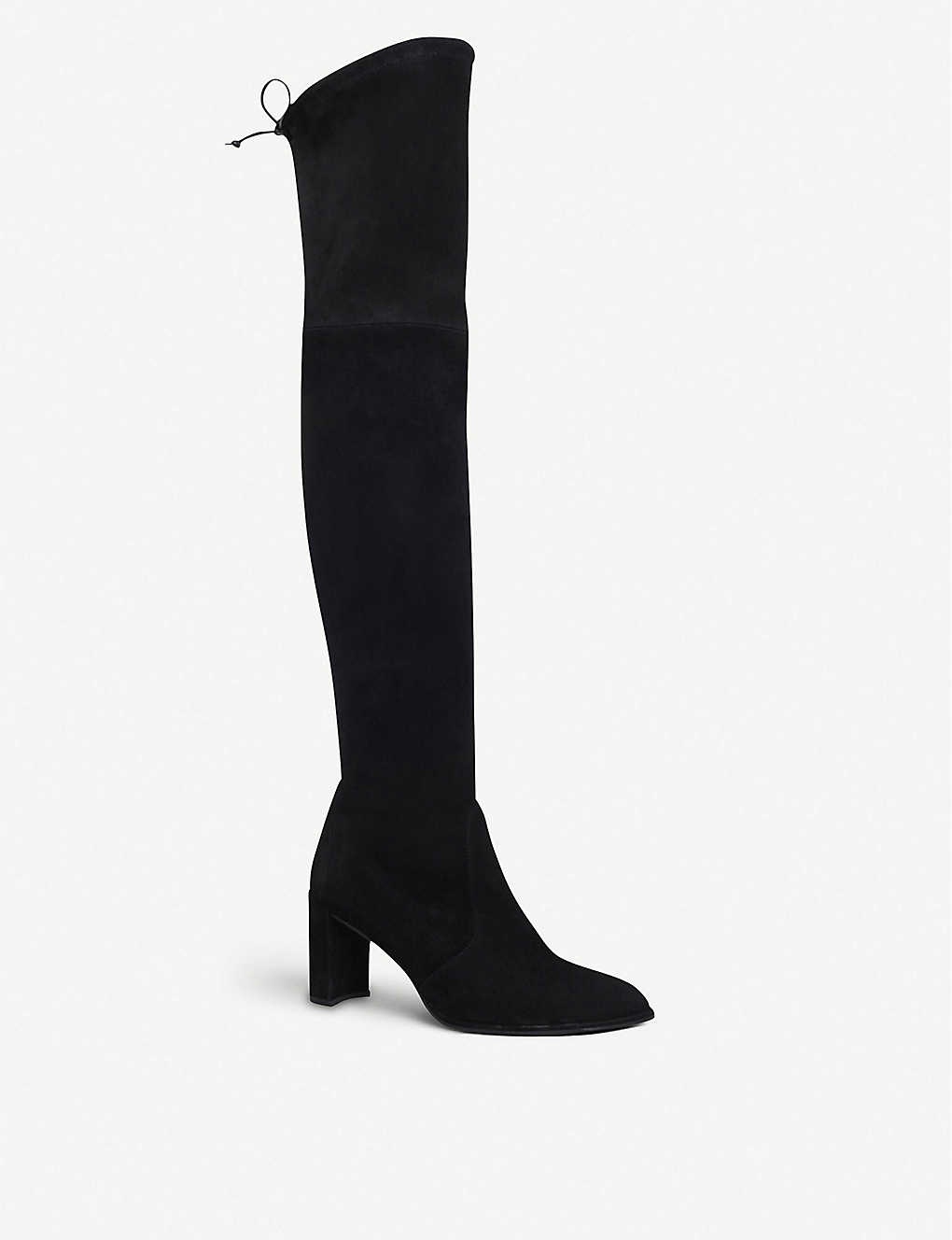 Tieland suede over-the-knee boots - 3