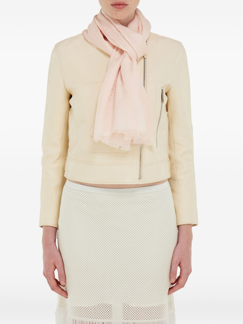 jacquard-logo gancini scarf 3