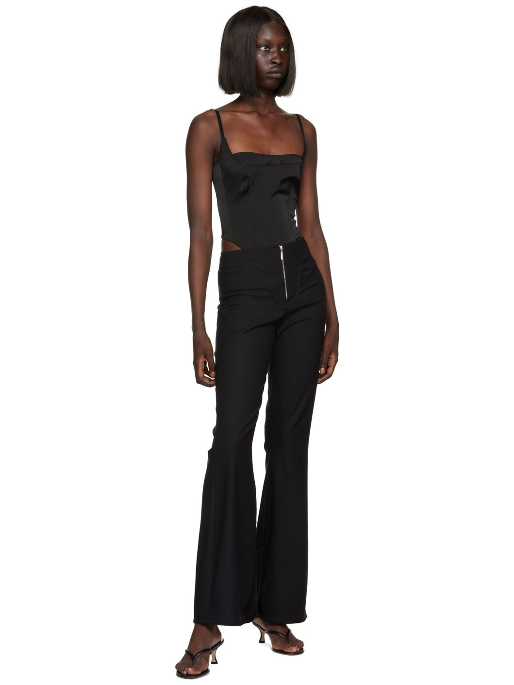 Black Penelopa Trousers - 4