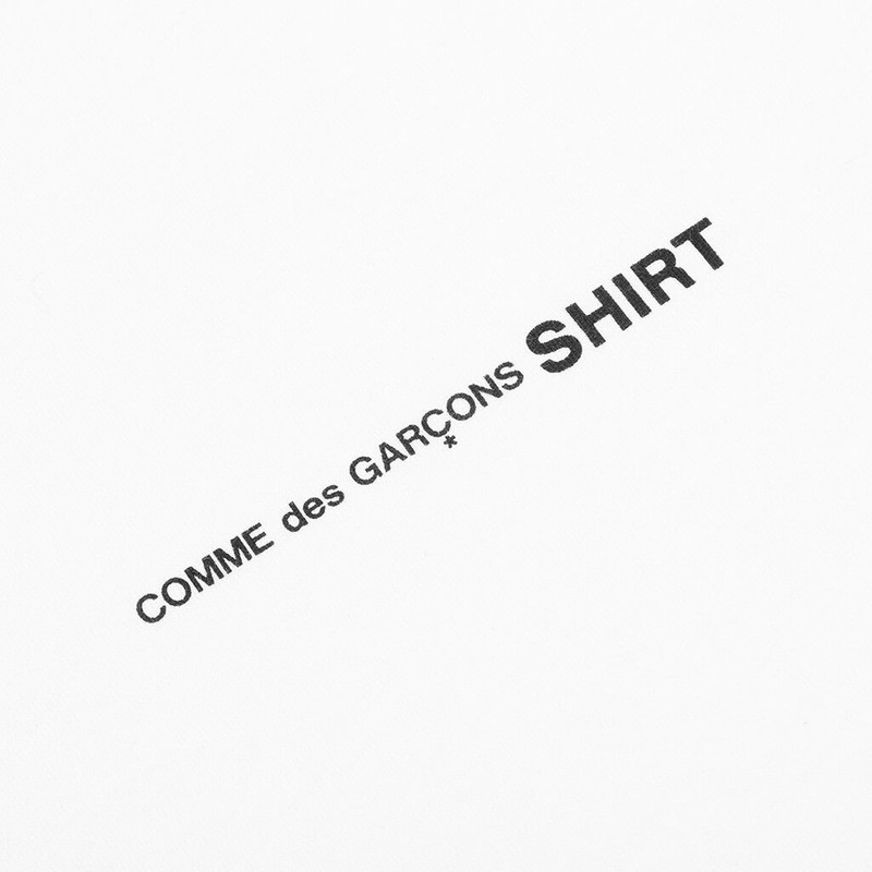 White Logo Long Sleeve T-Shirt 3