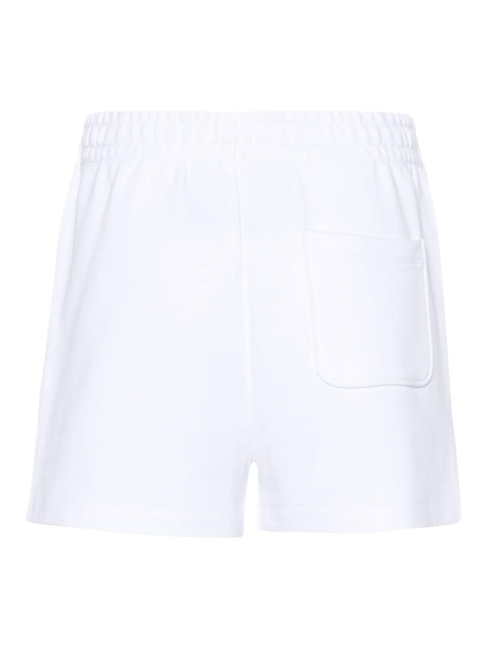 Teddy Bear-print cotton mini shorts - 2