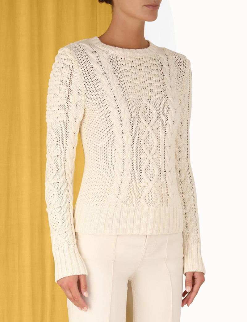 WONDERLAND CHUNKY CABLE JUMPER 5