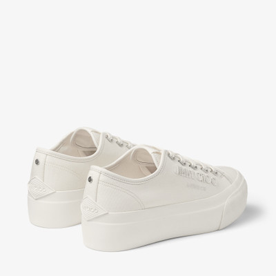 JIMMY CHOO Palma Maxi/F
Latte Canvas Platform Trainers with Embroidered Logo outlook