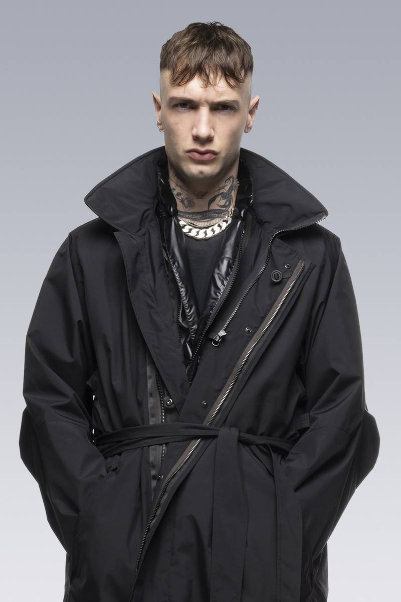 ACRONYM J29U-PX HD Nylon Modular Blazer Black | REVERSIBLE