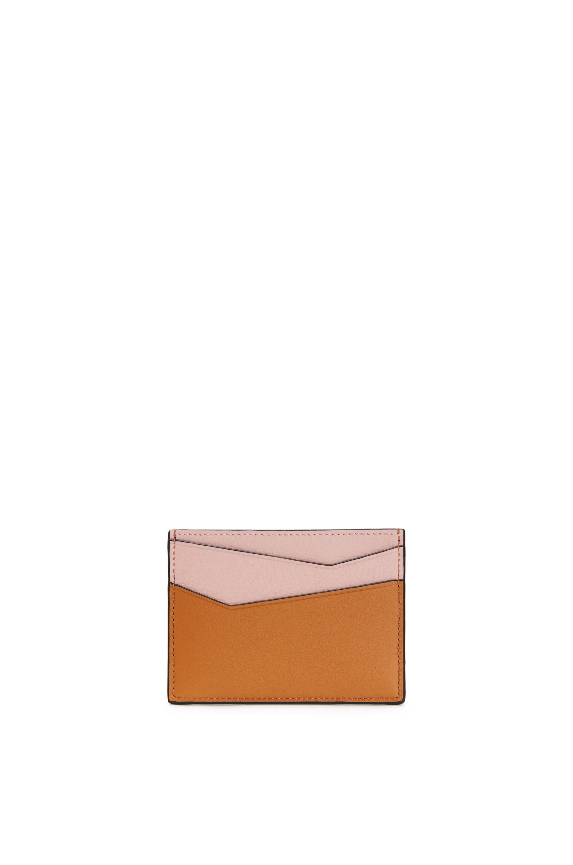 Puzzle plain cardholder in classic calfskin - 2