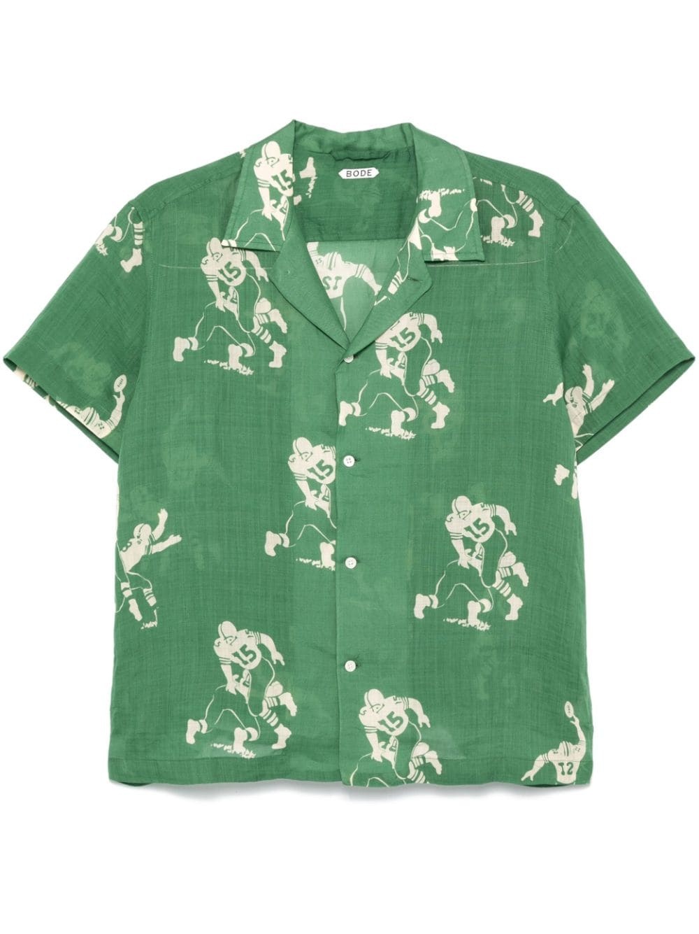 Football-pattern shirt - 1