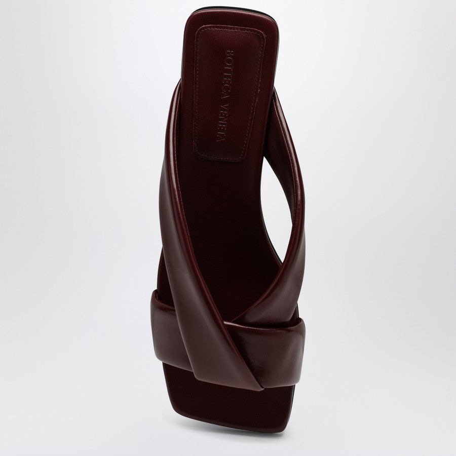 Bottega Veneta Women Mule Flat Riva Color Barolo - 3