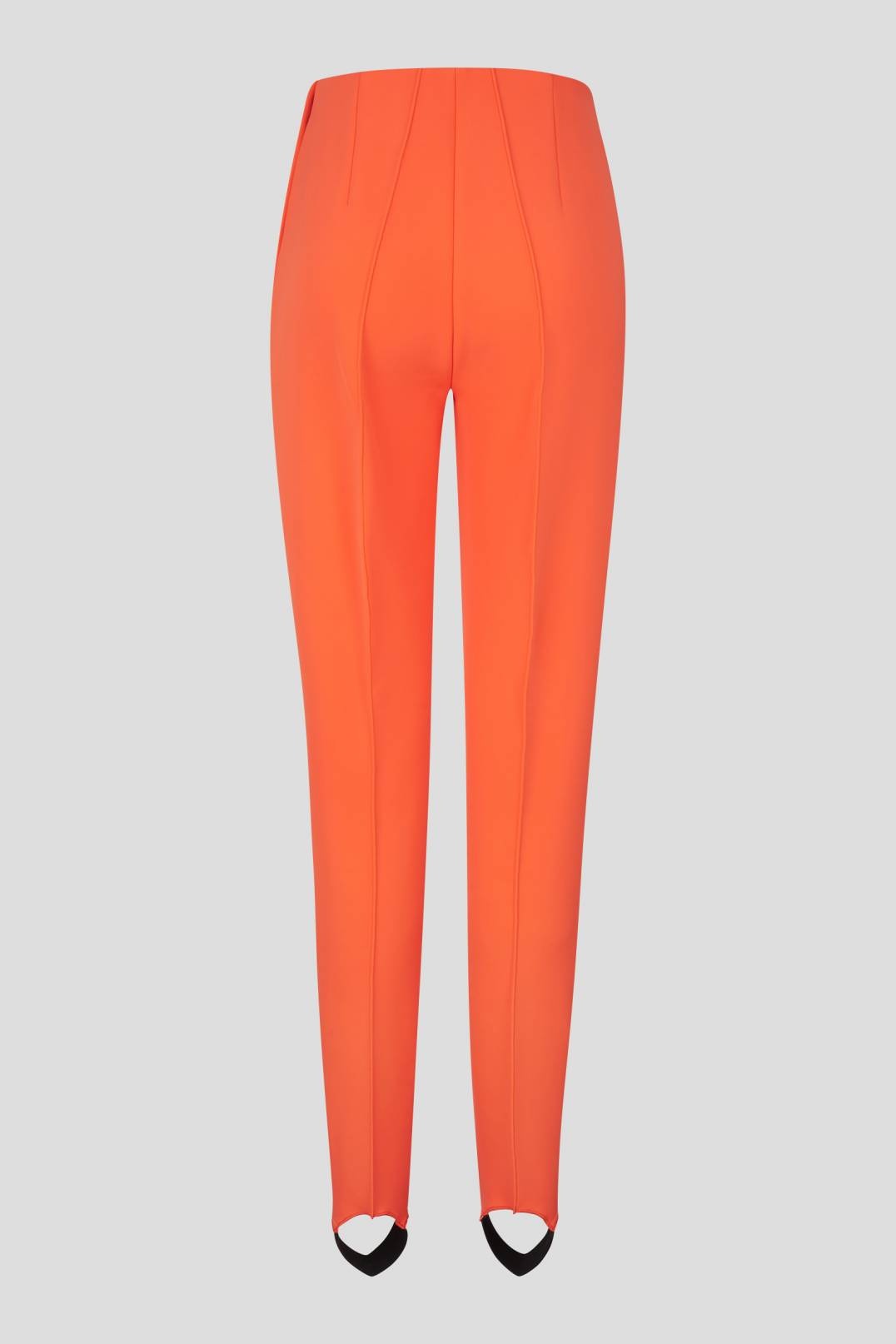 ELAINE SOFTSHELL STIRRUP TROUSERS IN ORANGE - 2