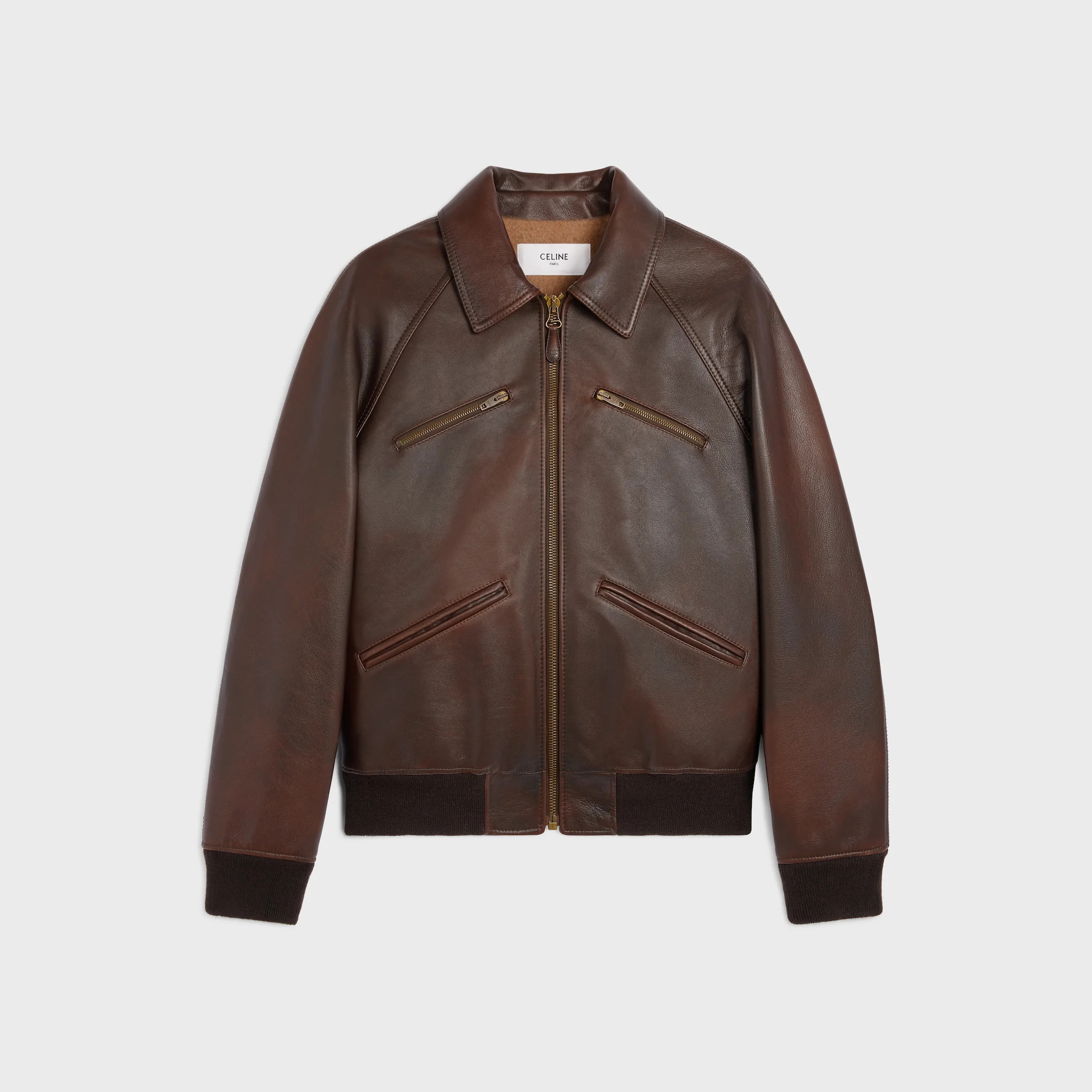 bomber jacket IN CALFSKIN - 1