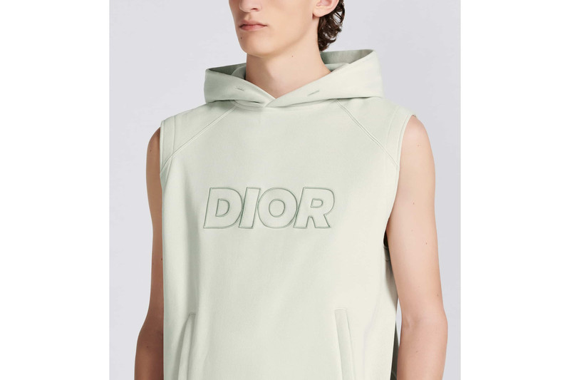 Oversized Sleeveless Hooded Sweatshirt 7