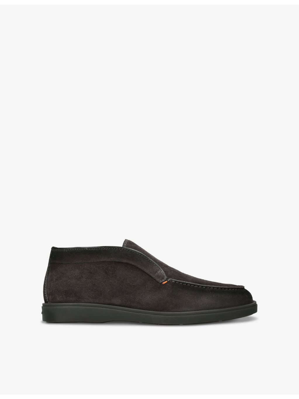 Detroit chunky-sole suede loafers - 1