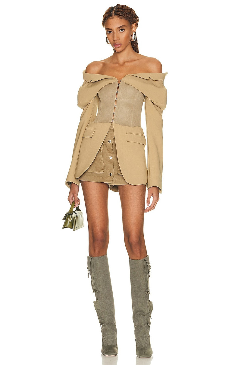 Dion Lee Corset Tube Blazer outlook