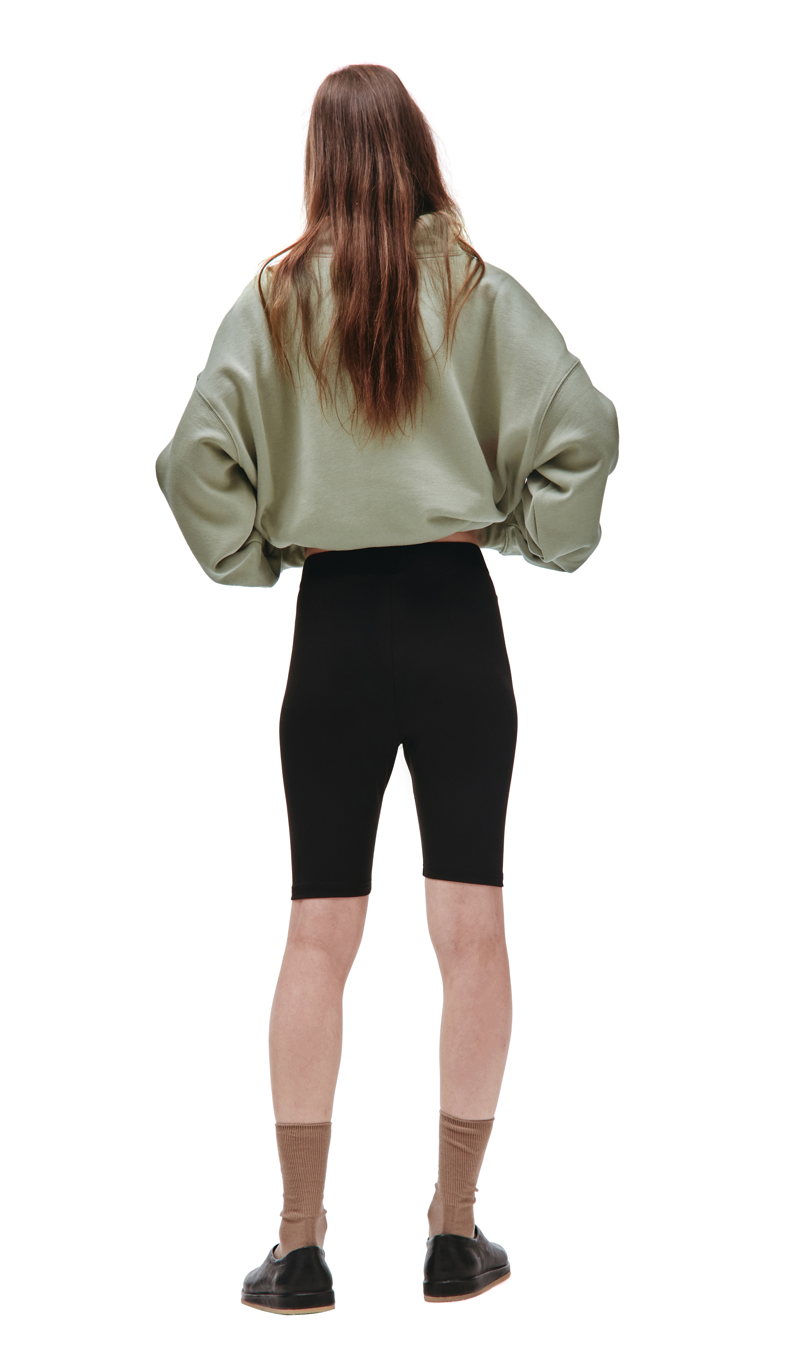 ATHLETIC BIKER SHORT IN BLACK - 3