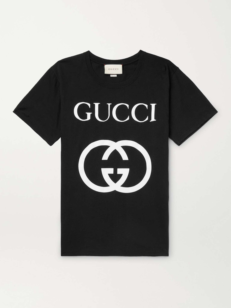 Logo-Print Cotton-Jersey T-Shirt - 1