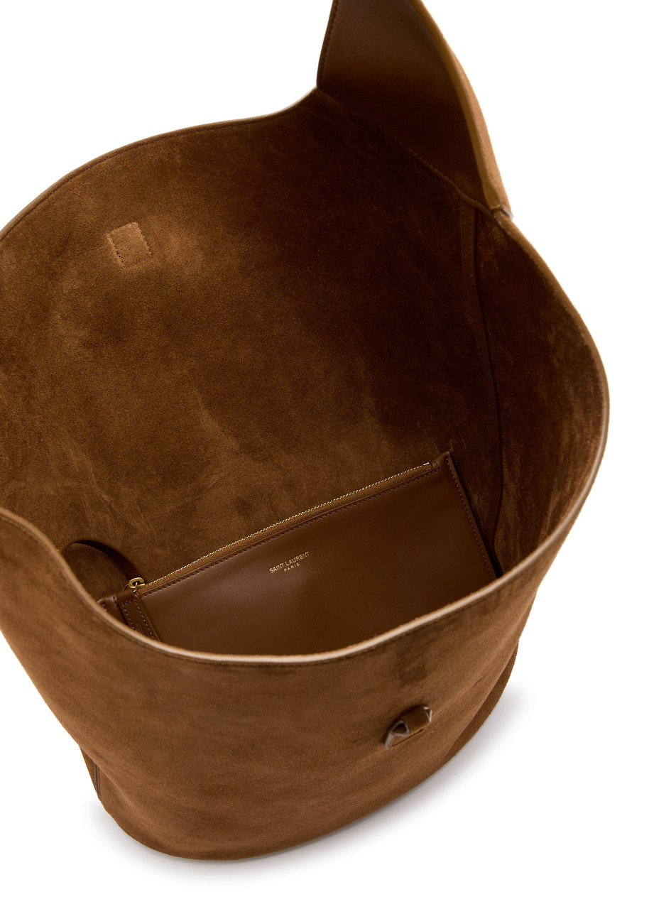Saint Laurent Le 5 à 7 Hobo Suede Bucket bag - 4
