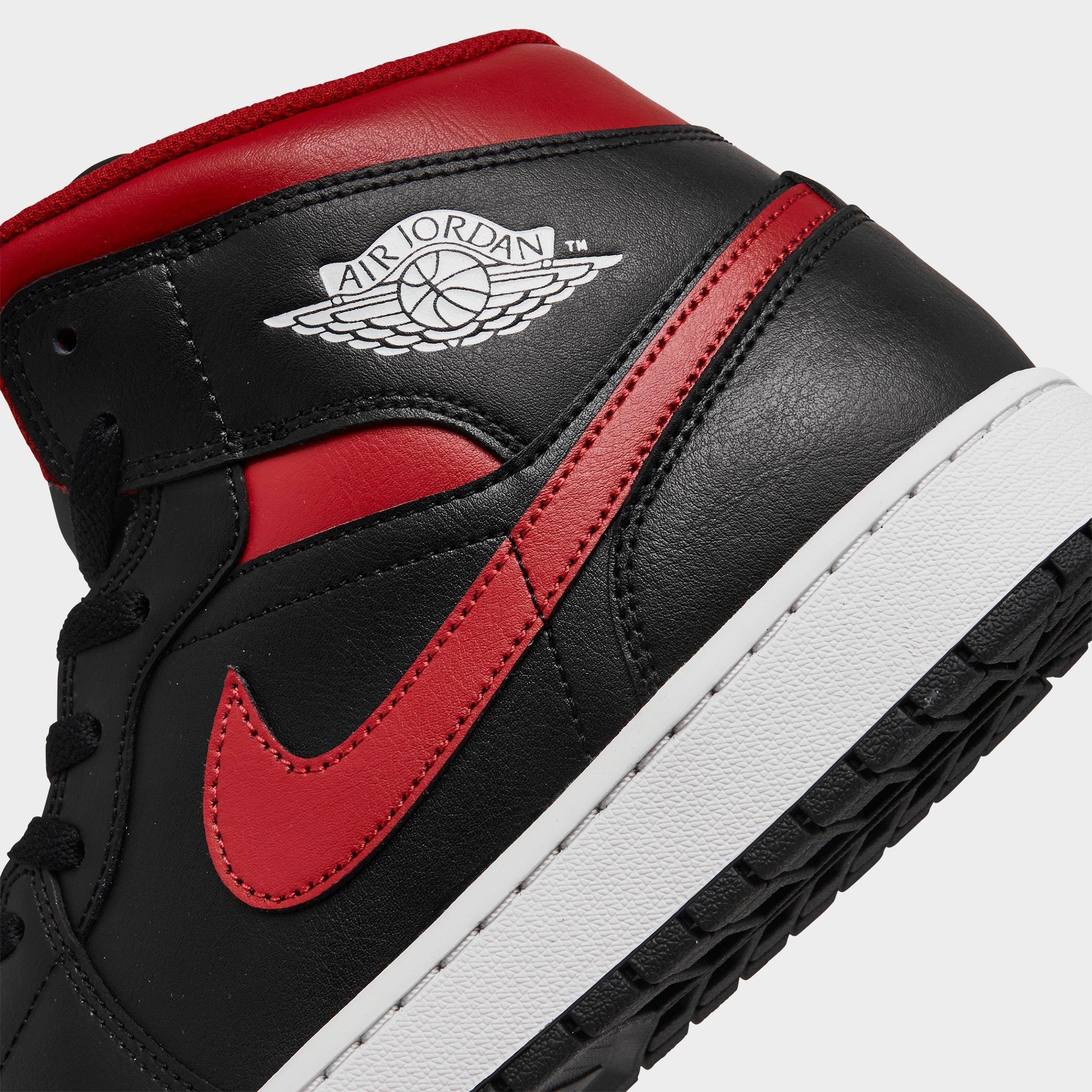 MEN'S AIR JORDAN RETRO 1 MID CASUAL SHOES - 3
