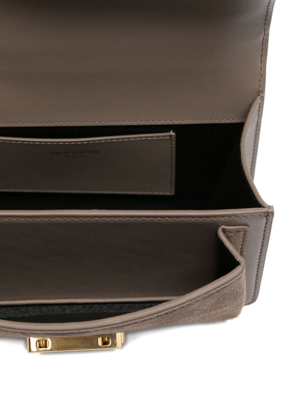 small Venezia suede-panelled tote bag - 5