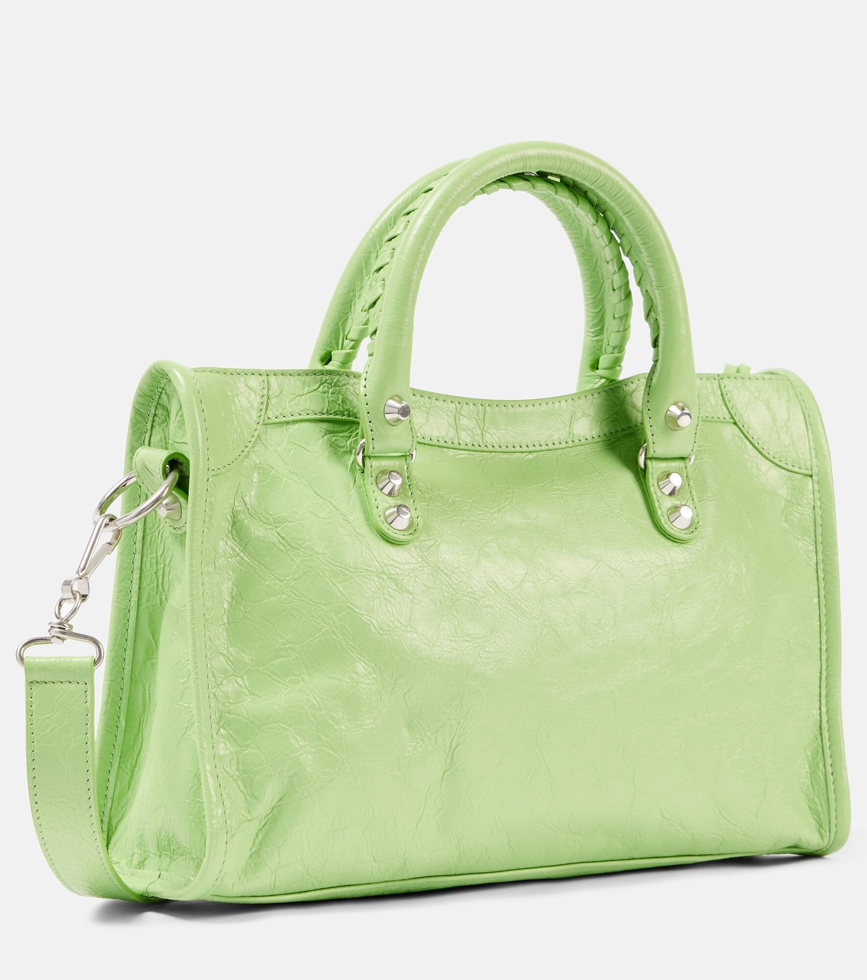 Le City Small leather tote bag - 4