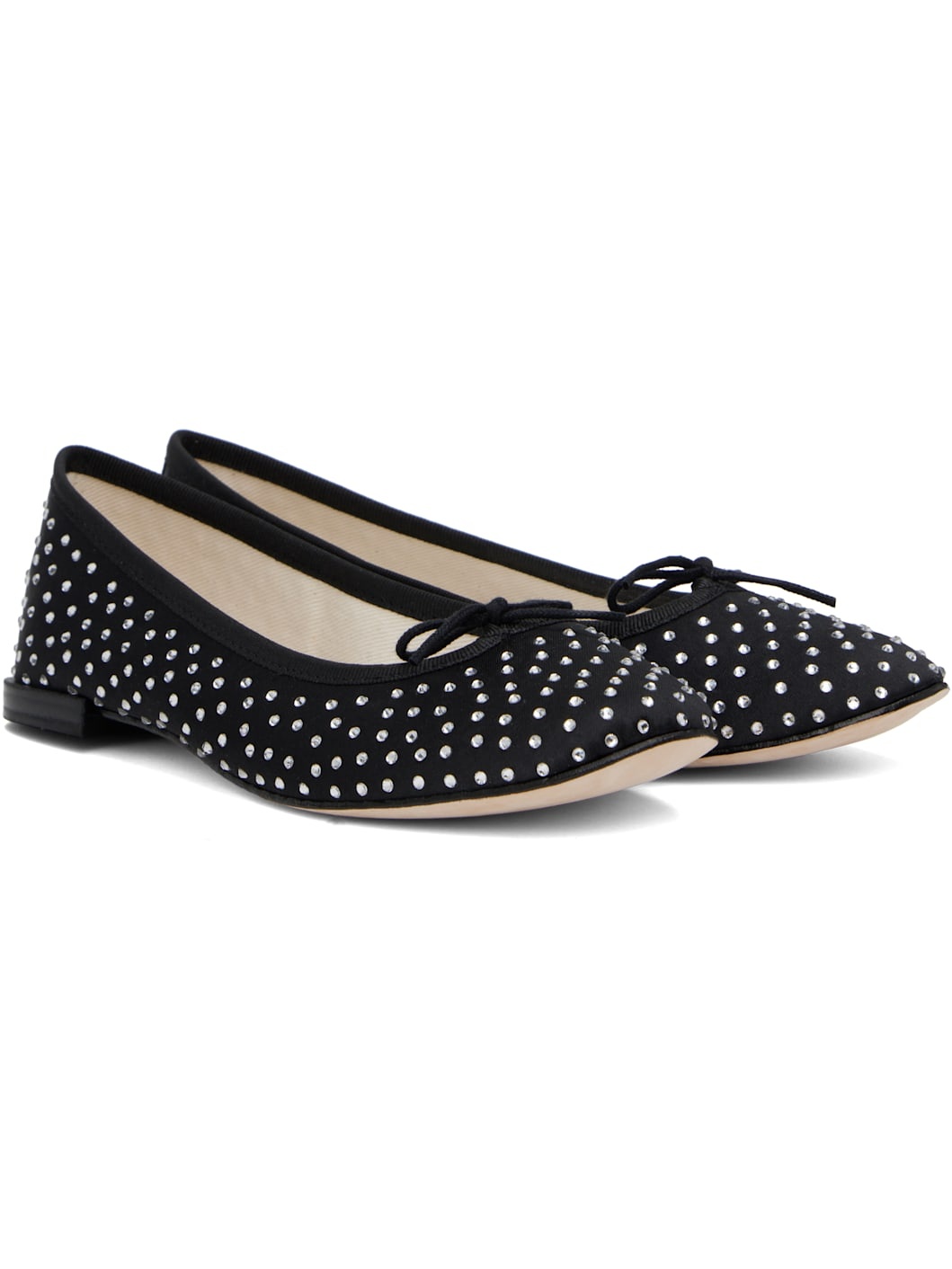 Black High Cendrillon Ballerina Flats - 4