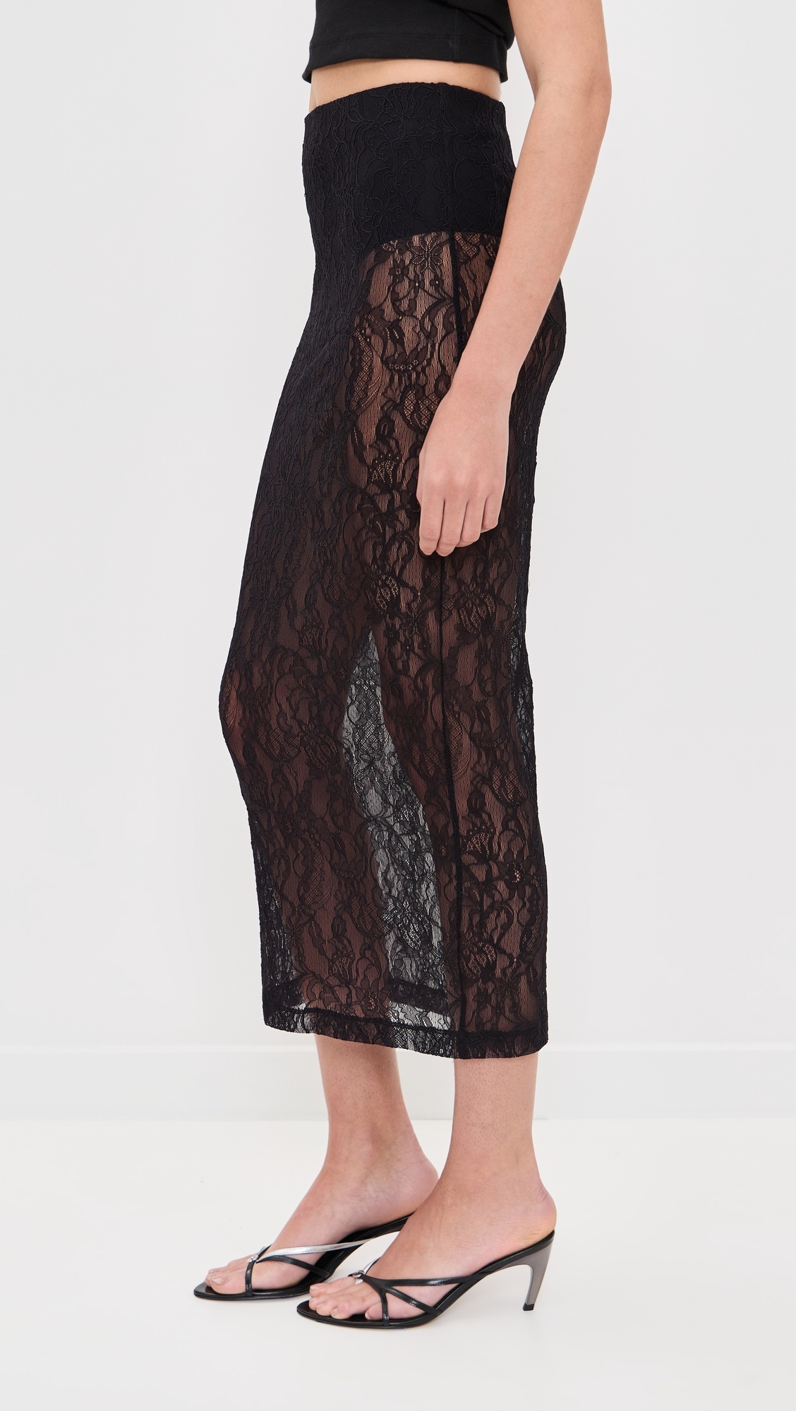 Lace Tube Skirt - 4