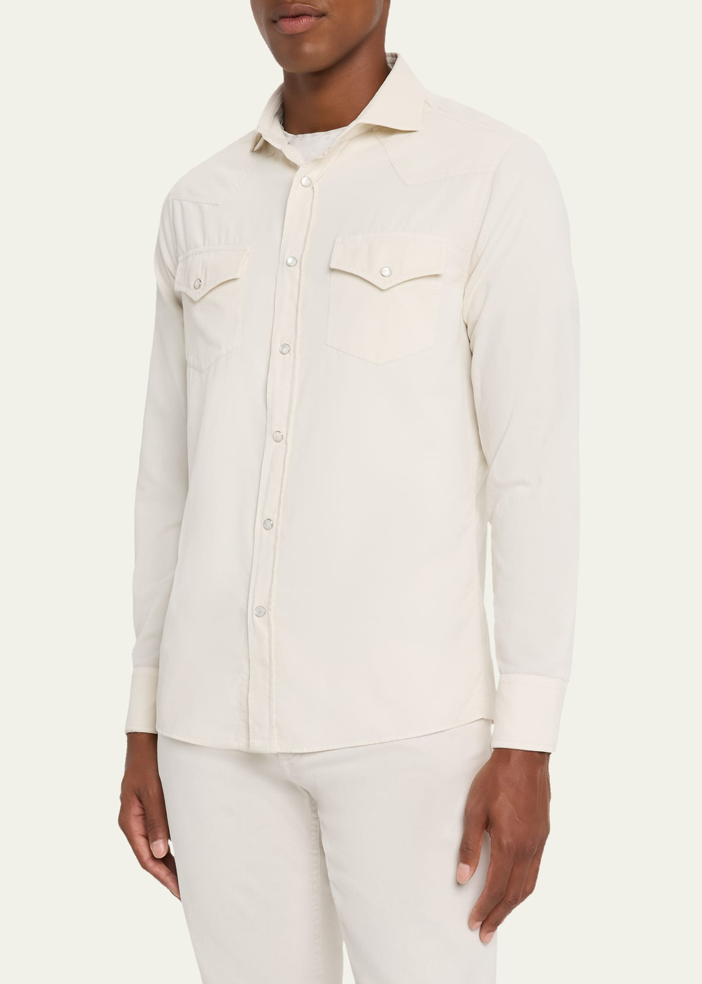 Men's Western Leisure-Fit Shirt - 4