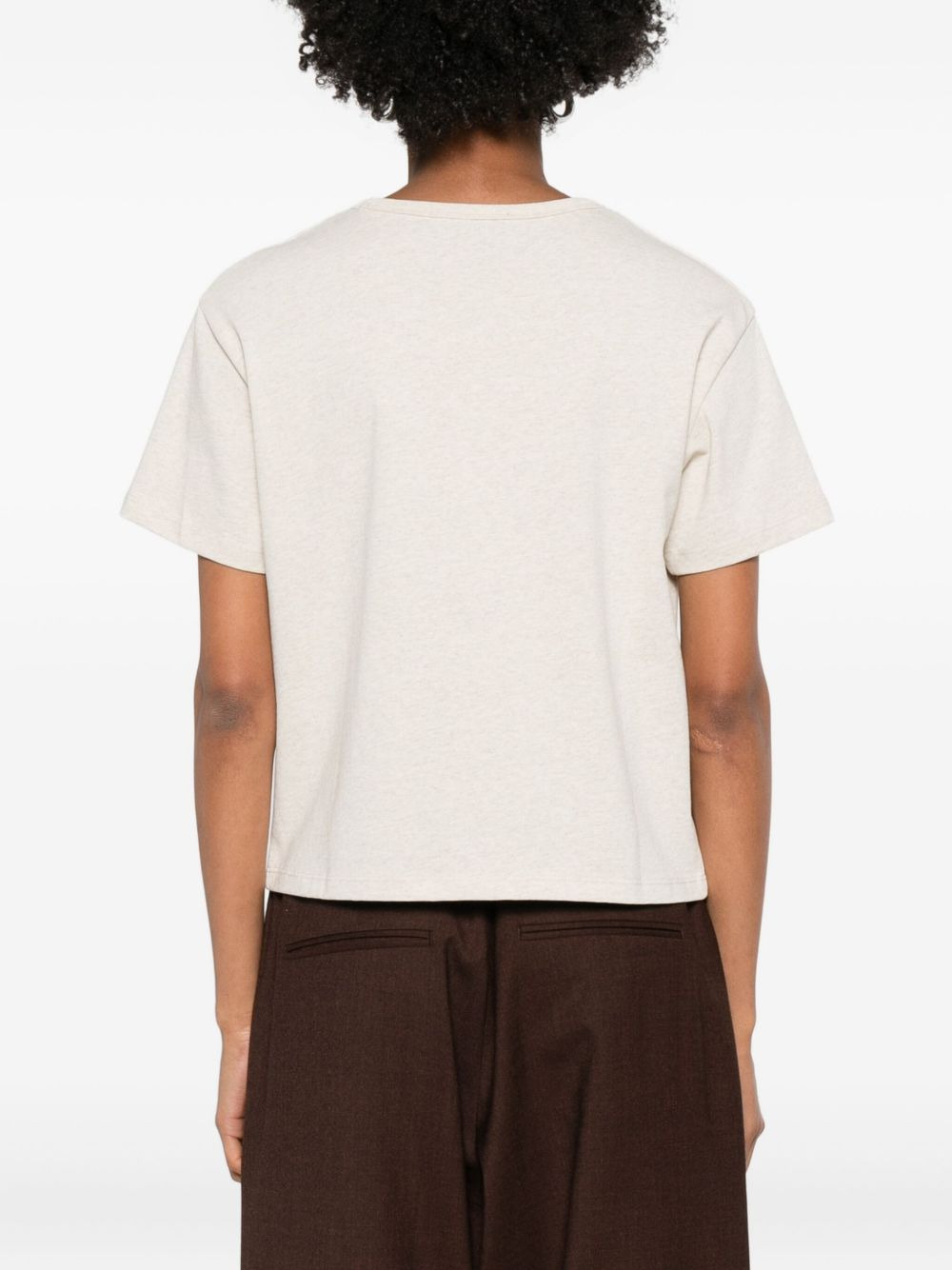 logo-print T-shirt - 4