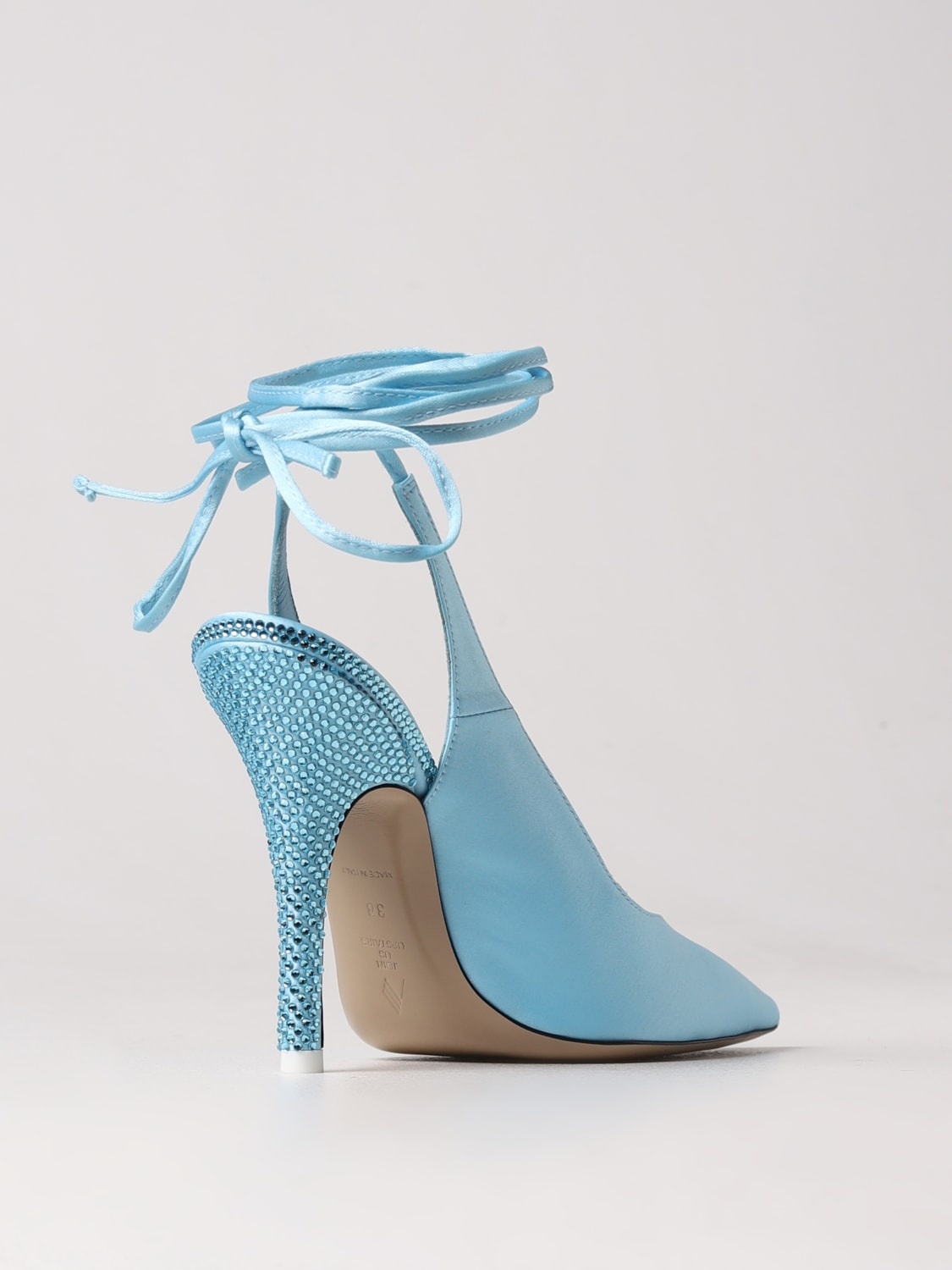 The Attico Pump Venus in satin - 3